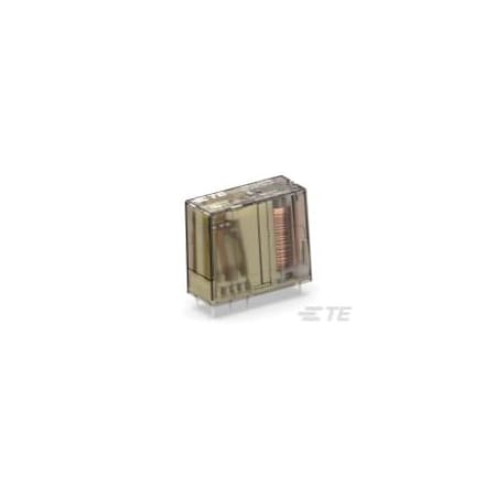 Te Connectivity Power/Signal Relay, 2 Form C, 0.011A (Coil), 48Vdc (Coil), 500Mw (Coil), 8A (Contact), 300Vdc 6-1415546-6
